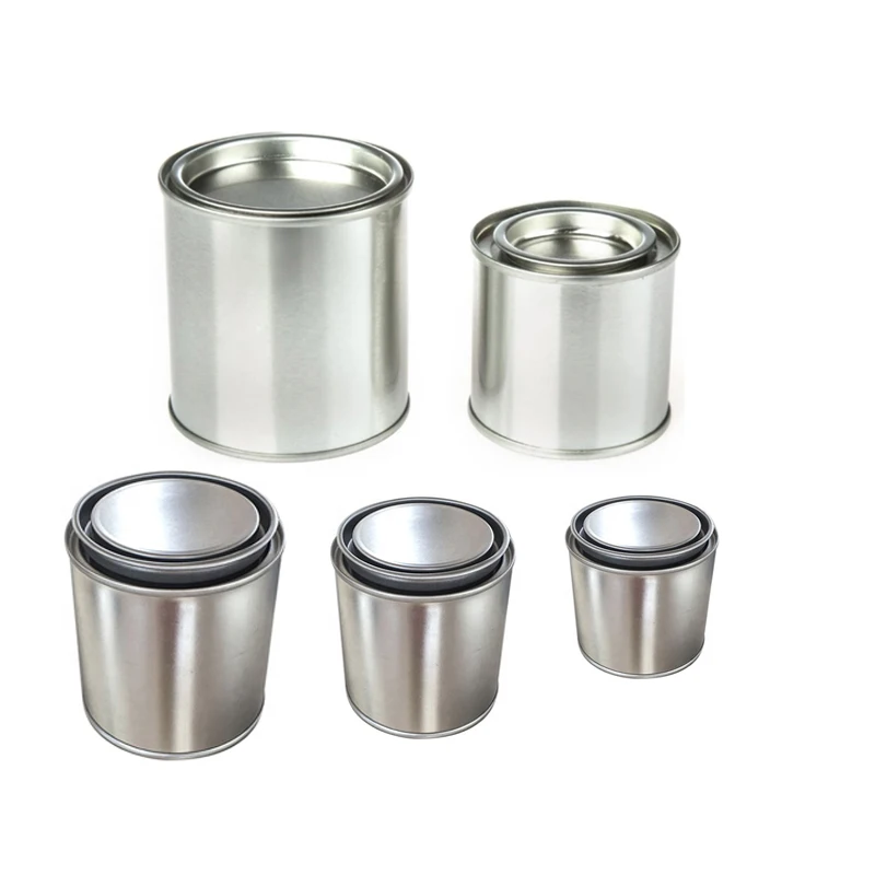 cans manufacturers uv printer  8 oz 200ml candle container jar empty paint metal  jerry can