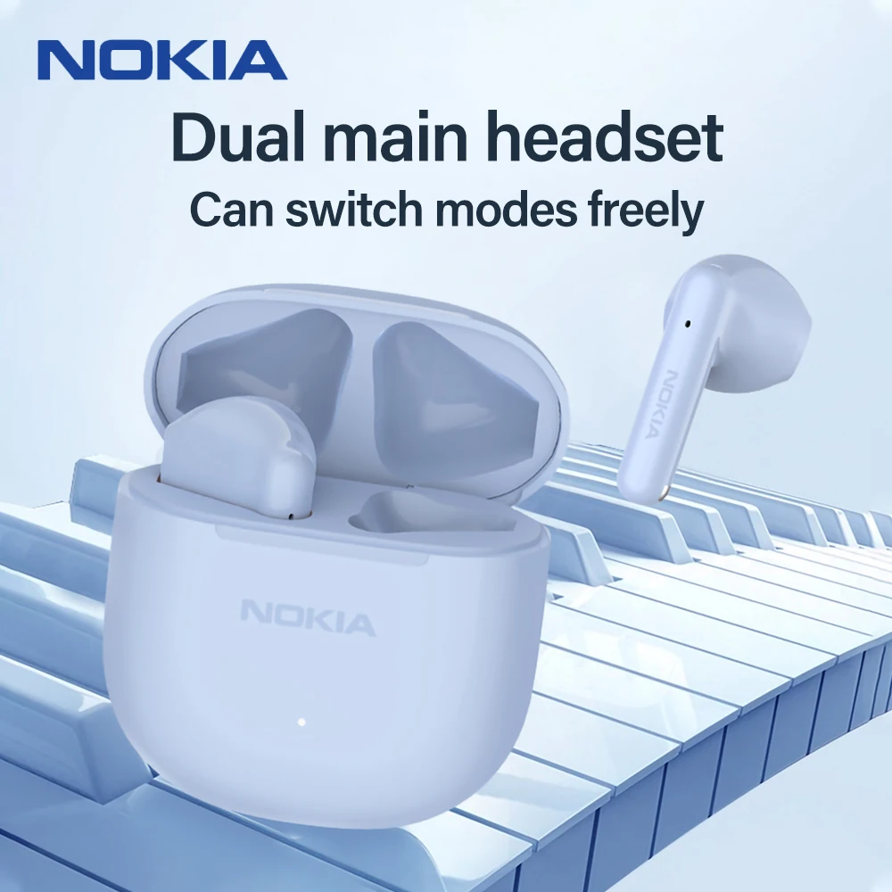 2022 новый стиль Nokia E3103 наушники беспроводные Bluetooth для спорта разноцветная гарнитура TWS