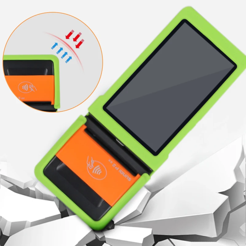 sunmi P2 SE handheld terminal portable barcode scanner pos system protective case