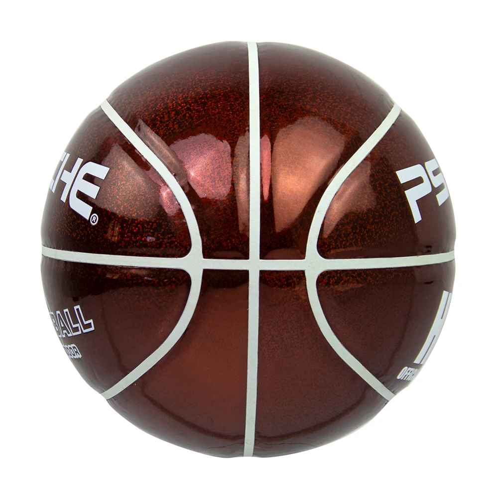 PSYCHE Customized Logo glossy basketball ball tarmak basketball For Russia Only