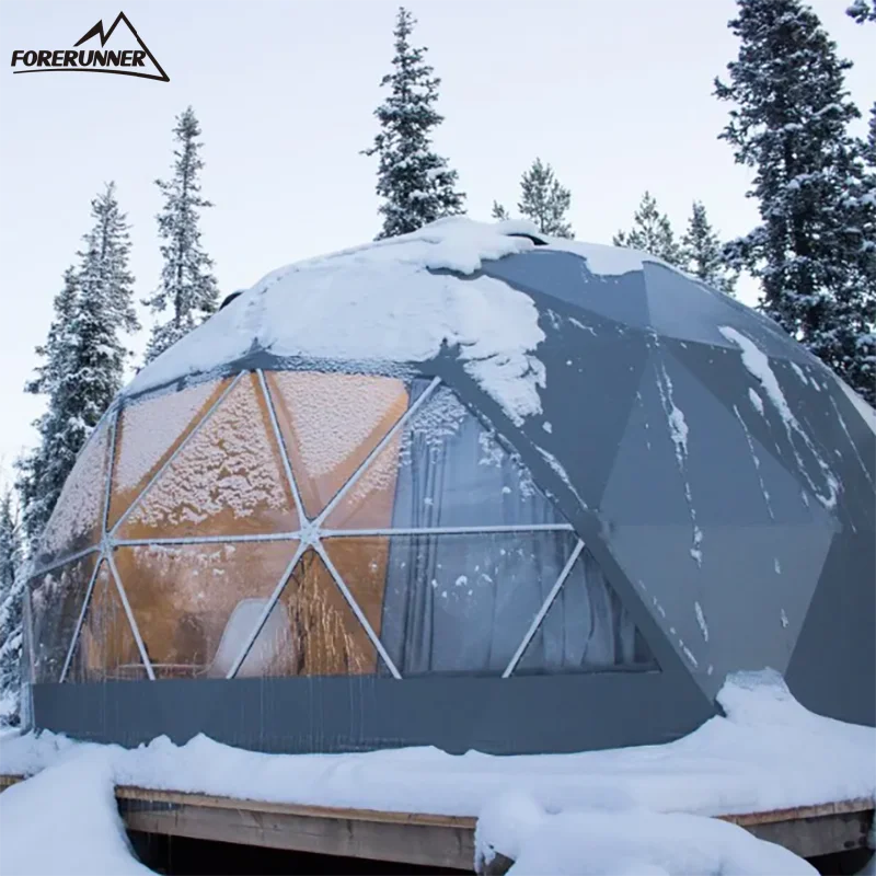 Factory Waterproof PVC Canopy Starry Roof Dome Tent for Outdoor Parties Weddings and Hotel Events 5m Bay Distance Included