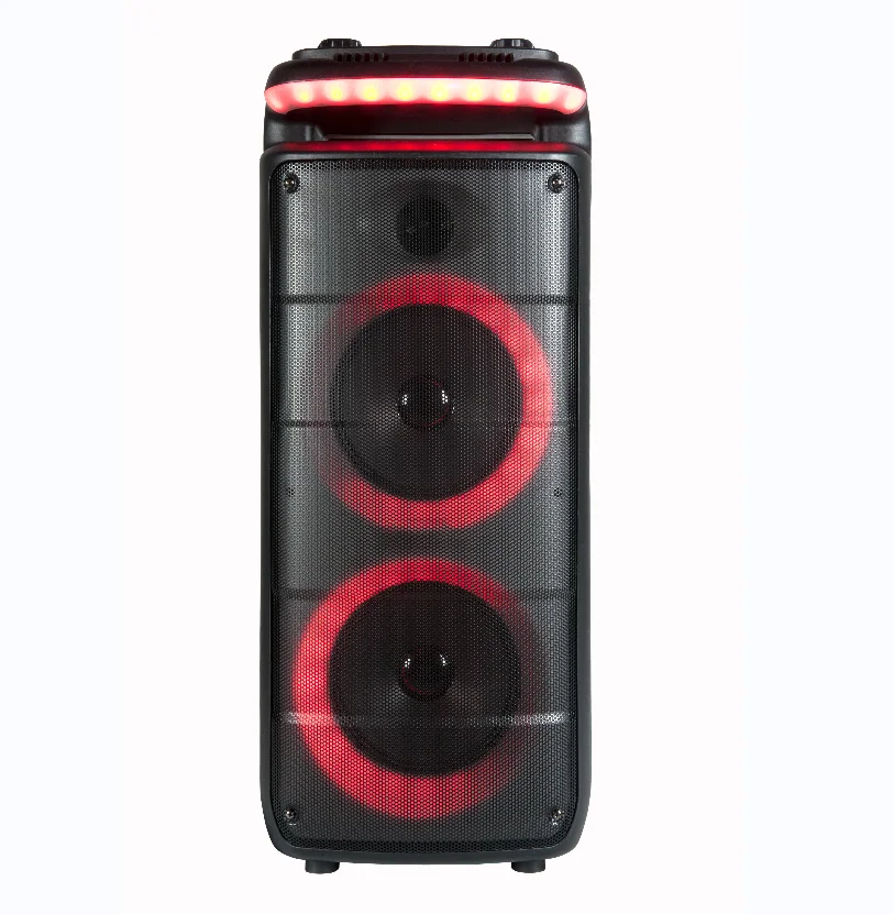 
 Manufacturer Party box  speaker dual 8inch PA speaker system with rechargeable battery Active speaker  