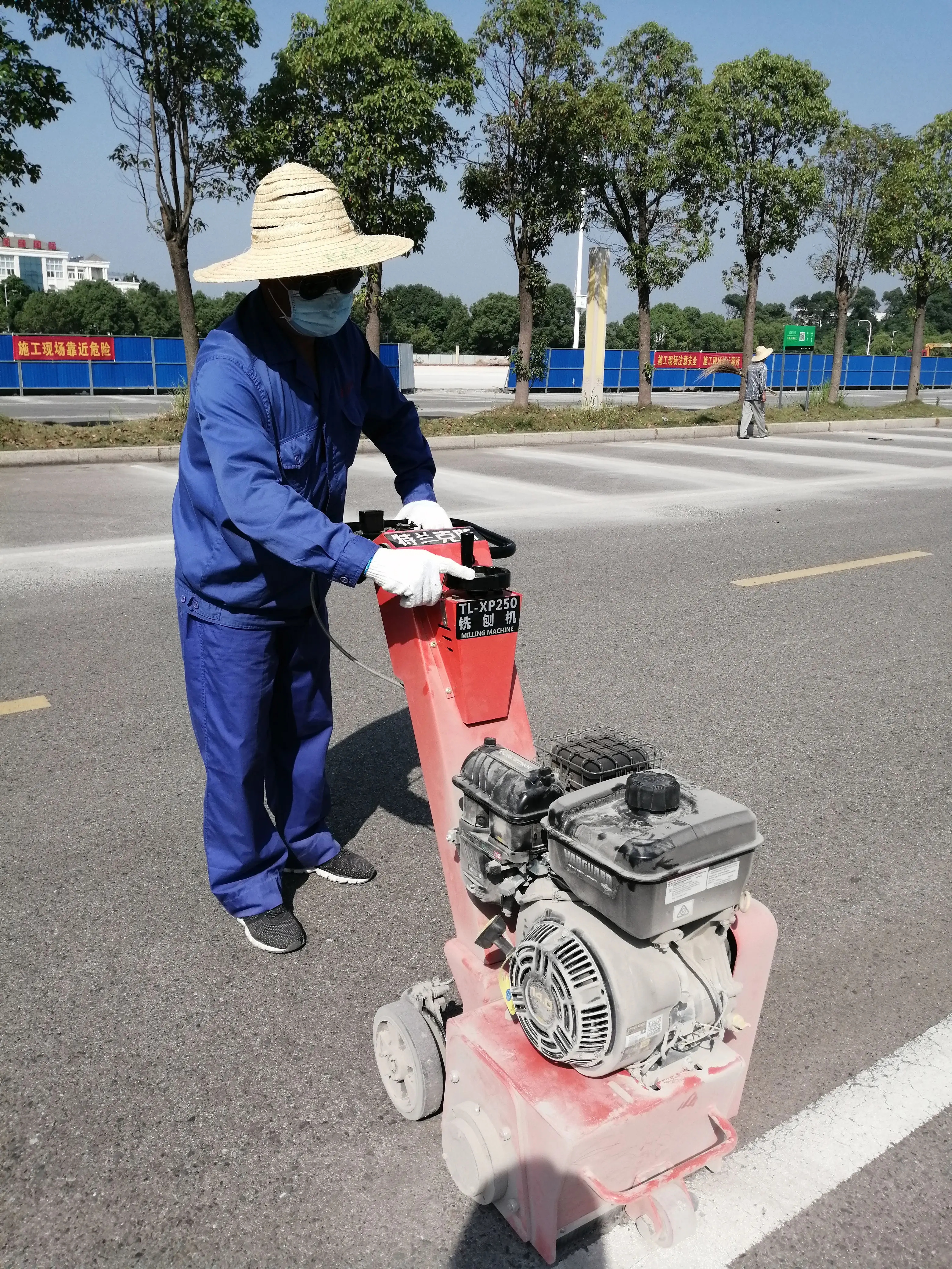 Factory TLXP-250 13.5 hp Concrete Floor Scarifier milling Machine