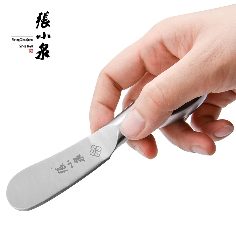 Drop shipping 6pcs cheese knives mini knife hollow handle stainless steel