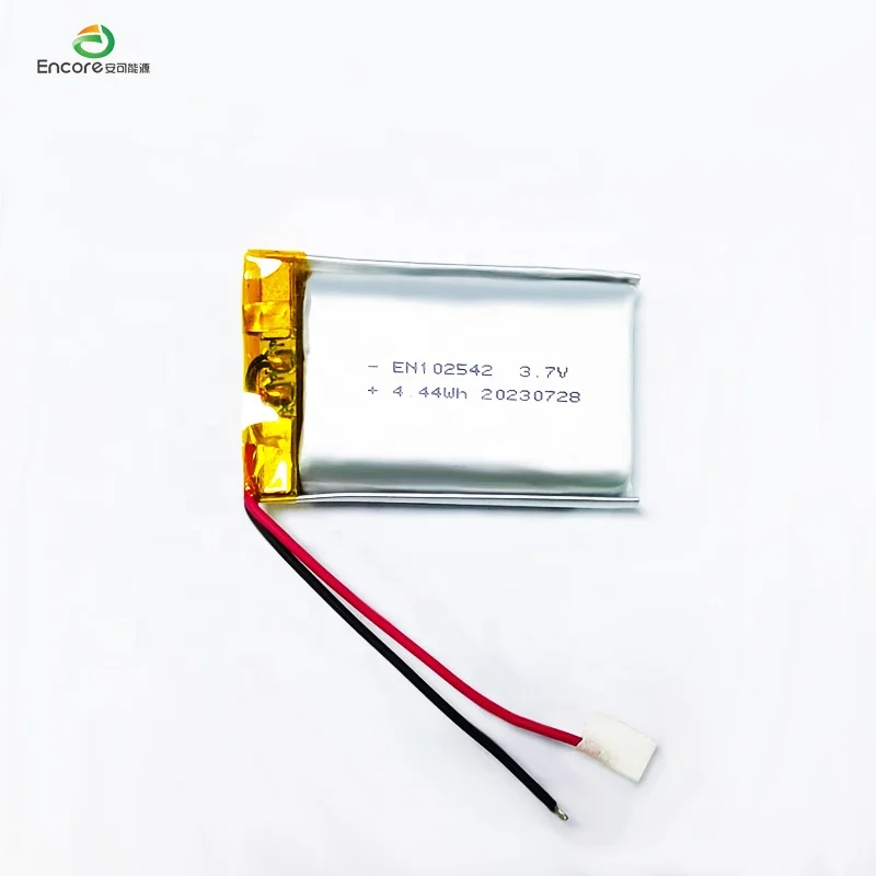 EN102542 High quality 4.44wh 3.7v 1200mah 1500mah 3.7v 1200mah 4.44wh battery