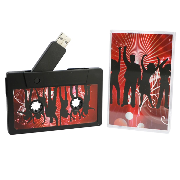 Оптовая продажа Кассетная Лента usb флэш-накопитель лента Форма USB 2 0 Pendrive Casette 1 Гб 4 ГБ 8 16 карта
