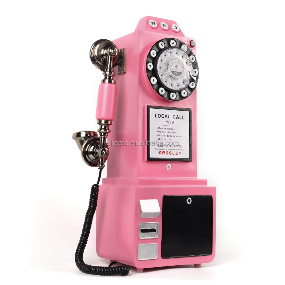 2023 New Decoration Wedding London Style Telephone Audioguestbook Recorder Guestbook Sign Audio Guest Book Phone for Sale