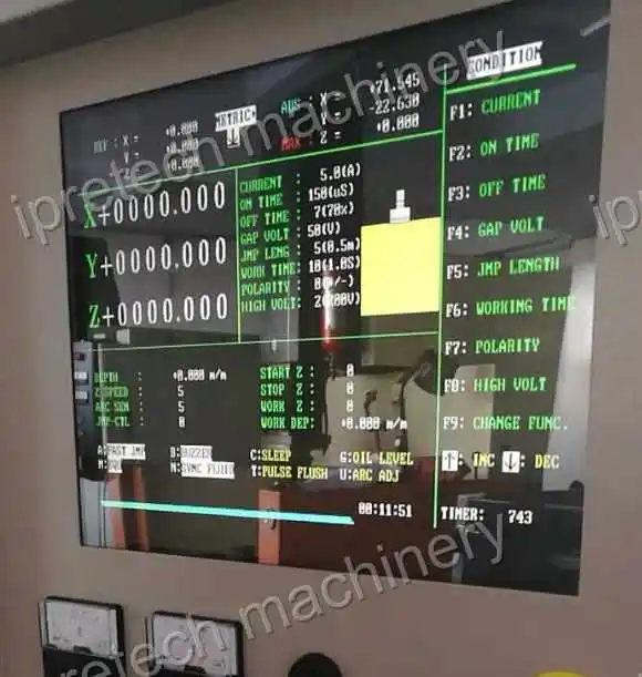 Stamping Molds D7145 EDM Die Sinking Machine Professional Supplier High Quality Die Sinking Mould Sparking Machine