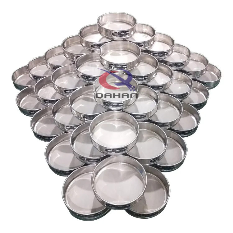 grain geology soil filter vibrating screen lab particle size analysis steel wire mesh test sieve
