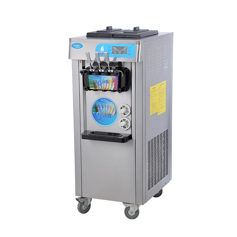 
LuxuryKitch italian soft ice cream cone maker snow cone machine for sale 