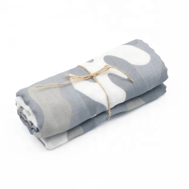 multilayer burb muslin bamboo blanket grey blankets muslin receiving blanket