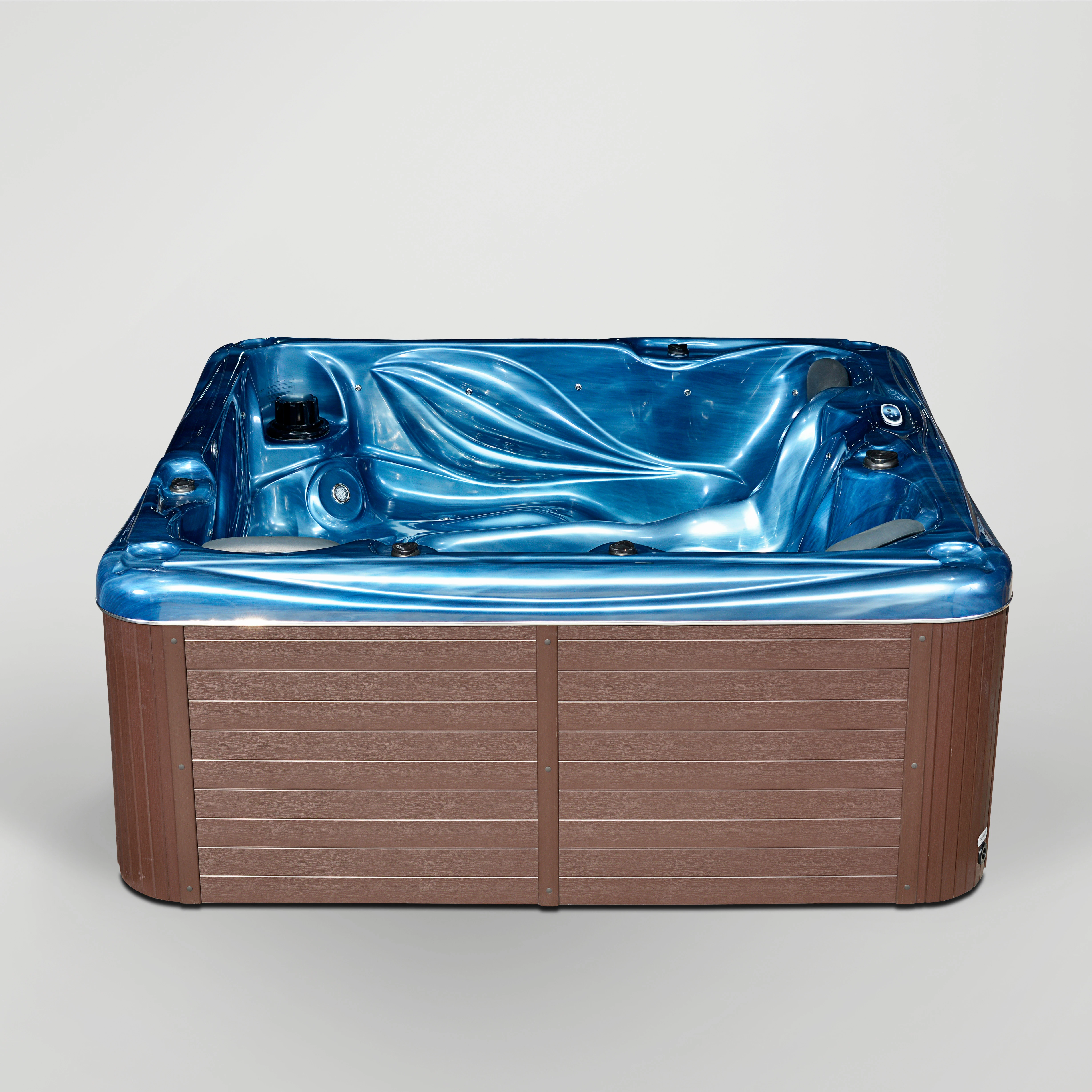 Chinese outdoor hot tub spa 4 seats hot tub 5 people Pure Acrylic luxury bathtub /outdoor spa massage whirlpool /hot tub