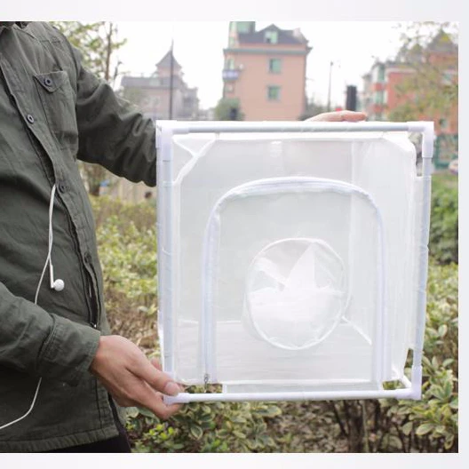 Free Combination 120 Mesh Thick Gauze Laboratory Insect Black Soldier Fly Cage