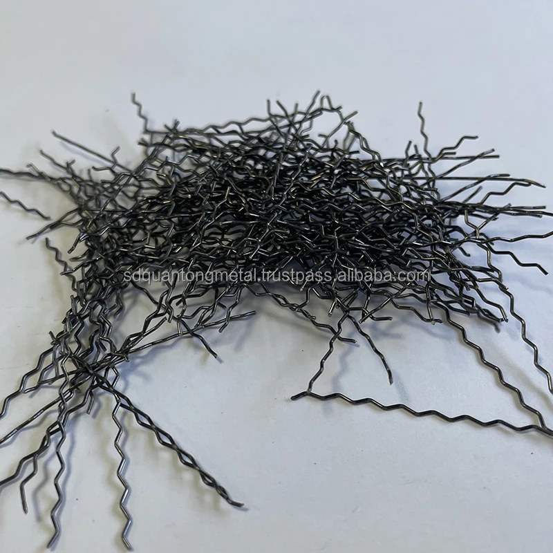 Micro Concrete Steel Fiber Straight Construction Metal Building Materials High-strength Metal Fiber