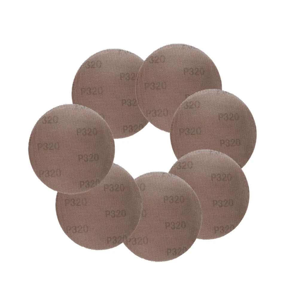 6 дюймов зернистость 320 Очищающая сетка крючок и петля шлифовальный диск абразивные инструменты для ржавчины