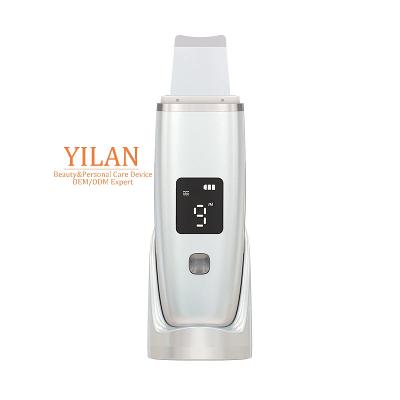 LCD Display Ultrasonic Korea Aqua Peel Ems Facial  Blackhead Remover Tools Dead Skin Remover Beauty Equipment Skin Scrubber
