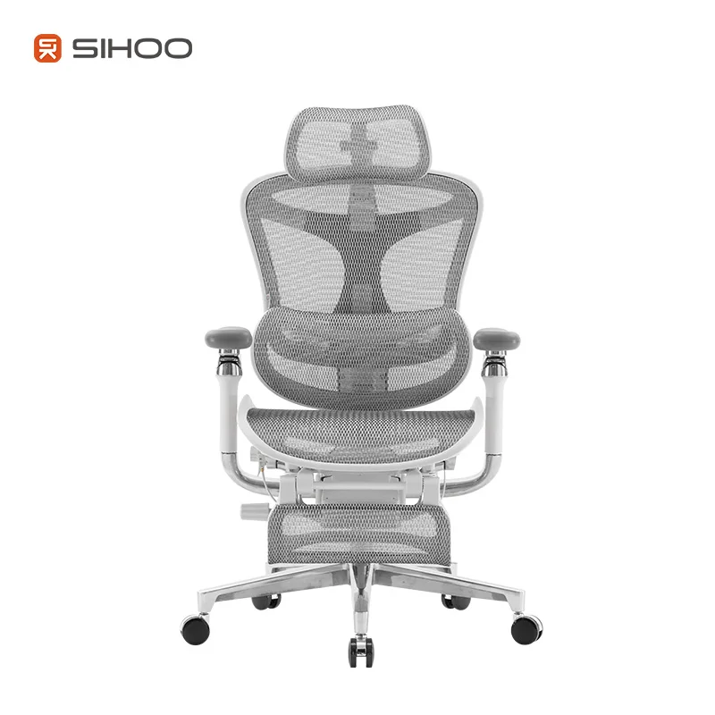 Современное кресло SIHOO president DORO C500 BIFMA проверенное кресло-менеджер офисное из алюминиевого сплава с задней рамой