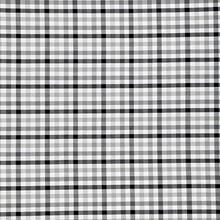 Customized 100% Cotton Madras Plaid Check Fabric New Designs 40s Warp Yarn Dyed Soft Twill Style for Girls Shirts Accessories