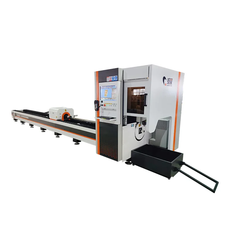 dia 100mm 160mm 220mm max source fiber laser metal tube cutting machine