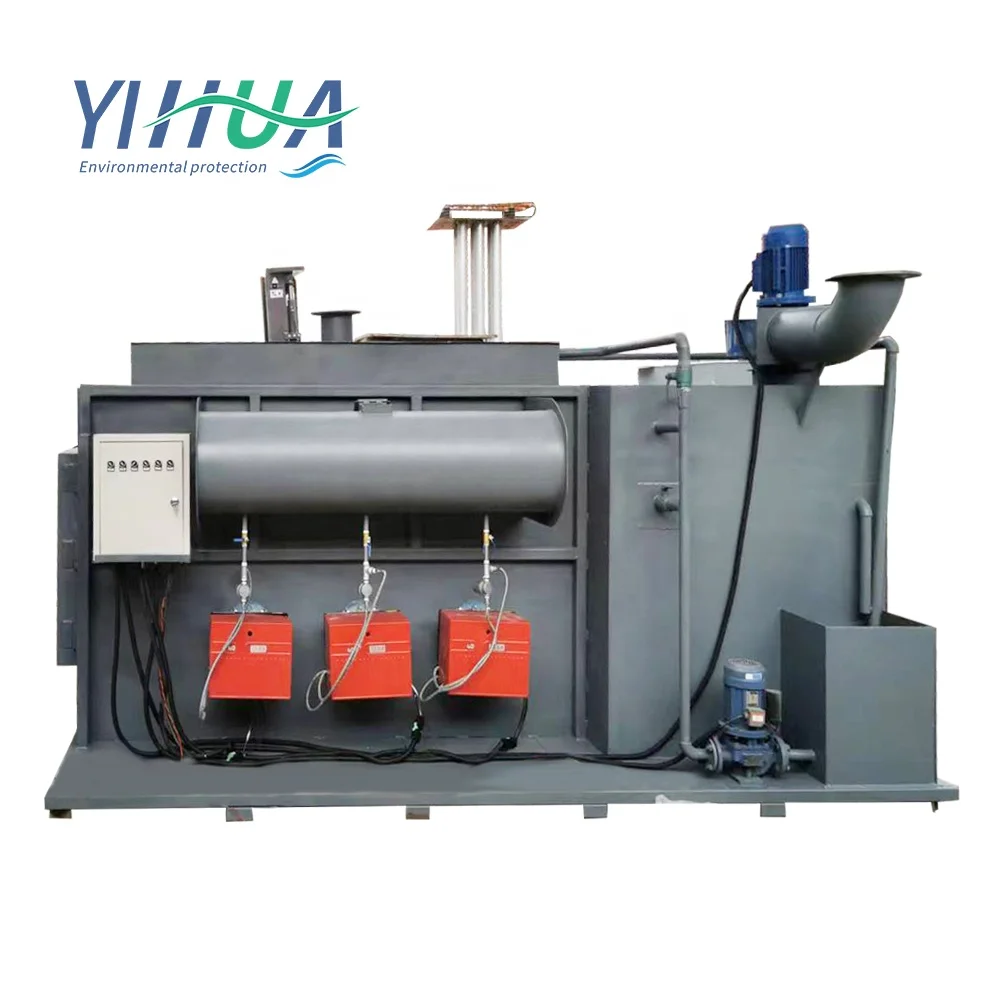 Large animal carcass incinerator horse cattle sheep harmless treatment of dead livestock incinerator