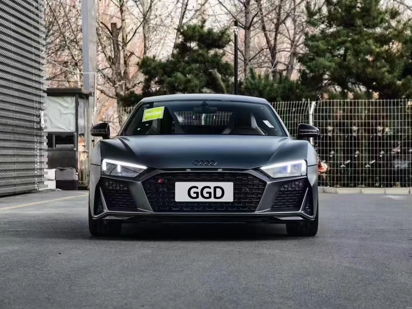 16-18 models upgrade conversion 20 midels- PP/carbon fiber Body Kit bumper Grill Side skirts for Audi R8