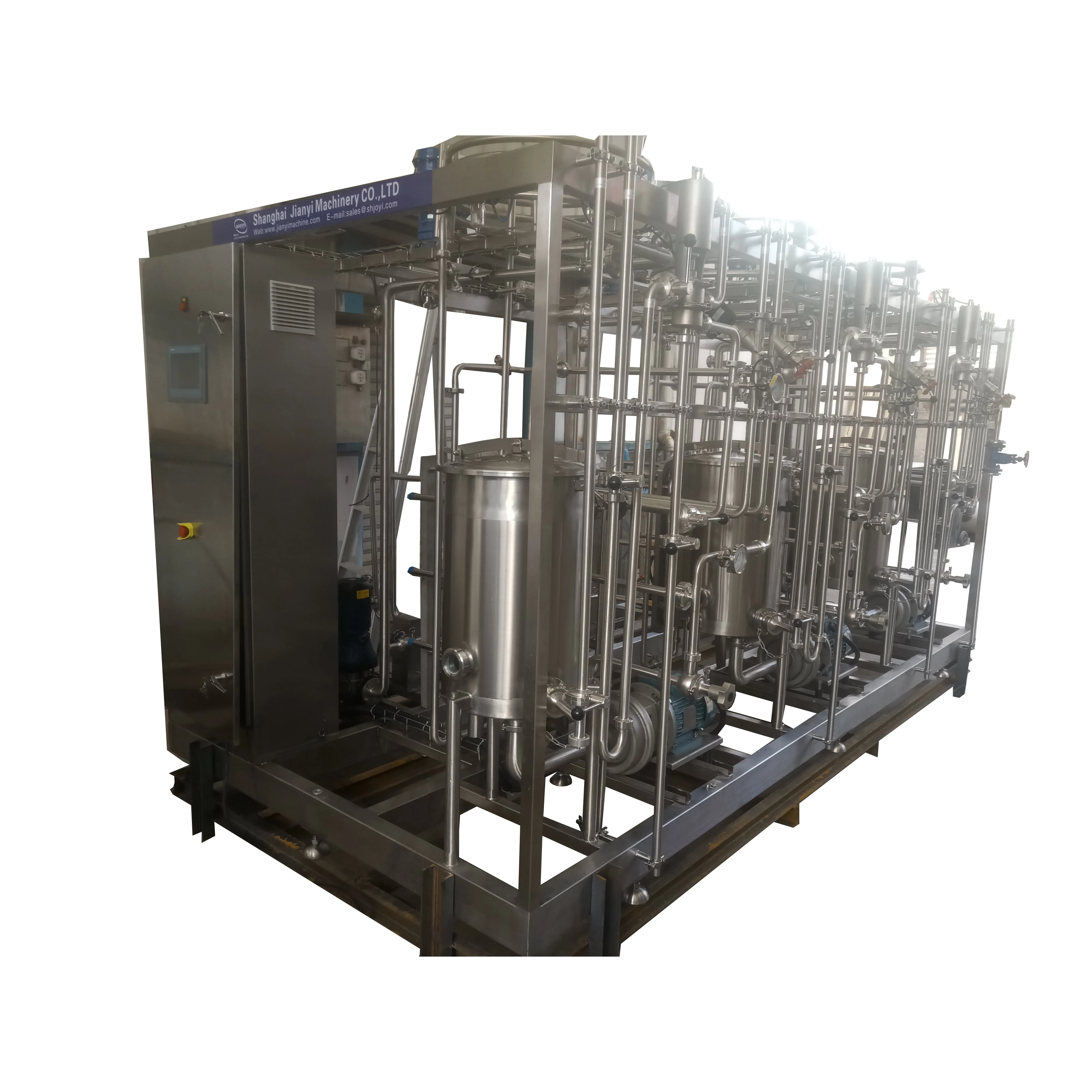 UHT Milk Processing Machine Complete Uht Milk Production Line Turnkey Project