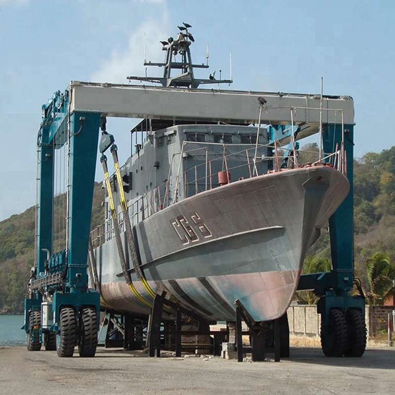 150 ton 200 Ton 500 ton  Marine Travel Lift For Sale Boat Lifting Hoist  crane