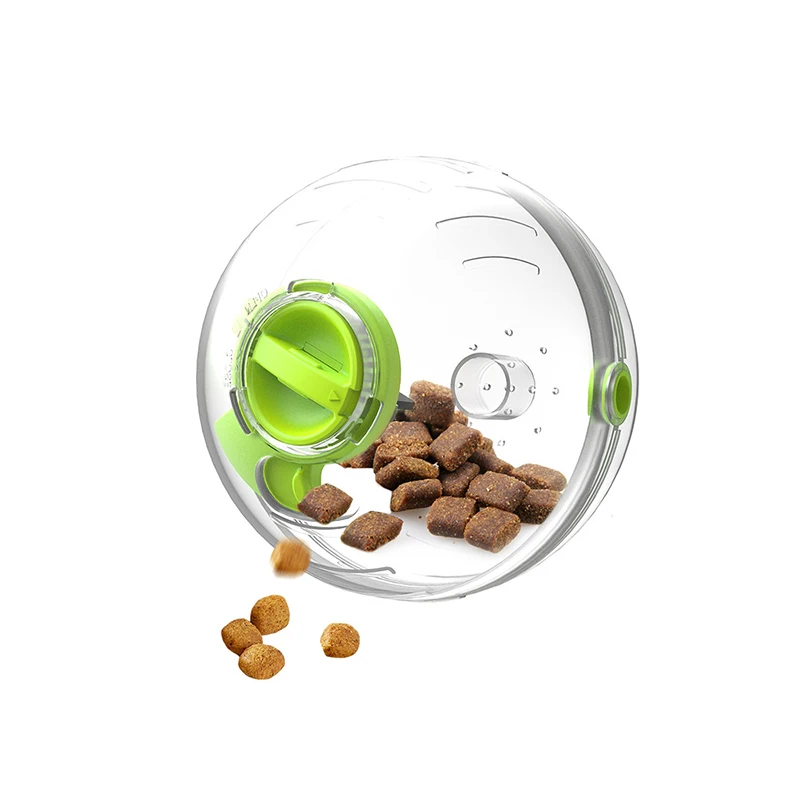 Factory Custom Pet Interactive Cat Dog Toy  Slow Feeder Leaking Pet Food Ball