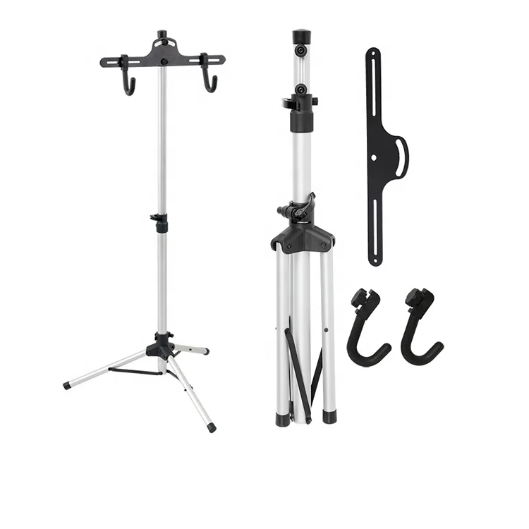 Aluminum Bike Repair Stand Professional Bicycle Adjustable Fold Bike Rack