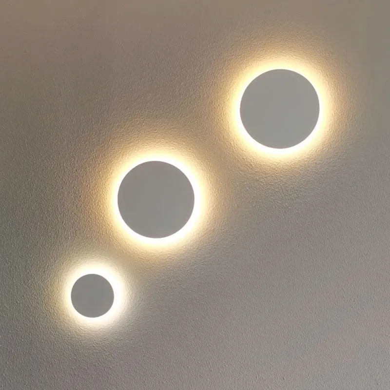 GU10 Gypsum Light Trimless Downlight Modern Design For Home Wall Lamp GU10 Plaster Lighting