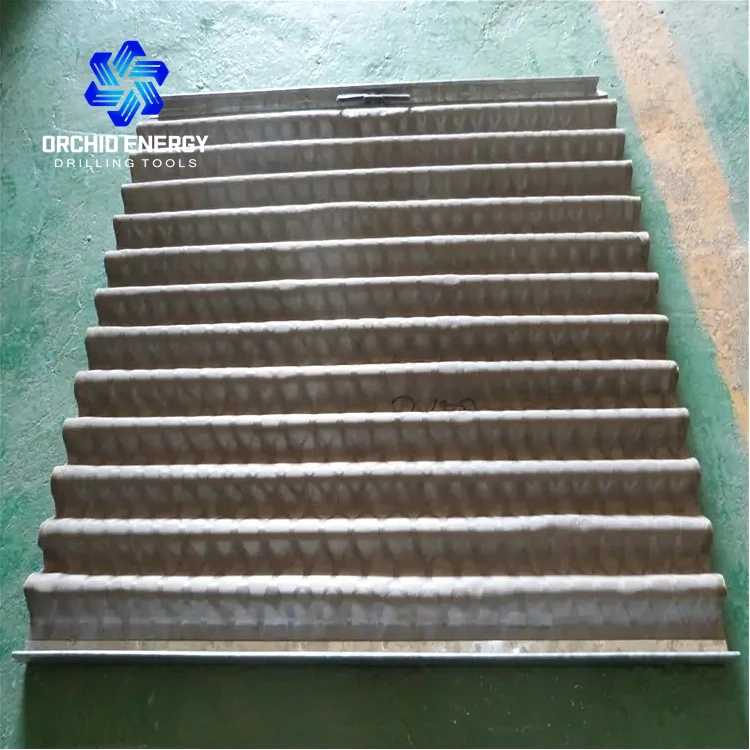 Drop Shipping Oil Well Solid Control Wave Shale Shaker Screen Corrugated Shaker Screen