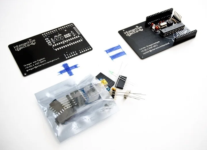 Высокотехнологичные визитные карточки Arduino металлические оптовая