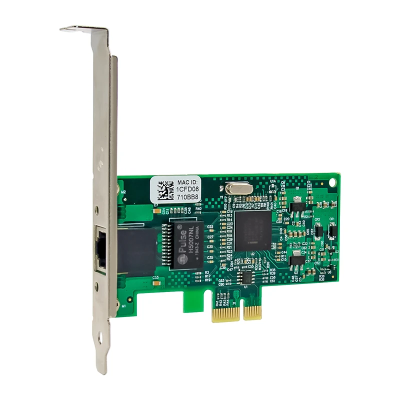 Gigabit Ethernet LAN Low Profile PCI Express (PCIe) Network Controller Card Adapter 10/100/1000