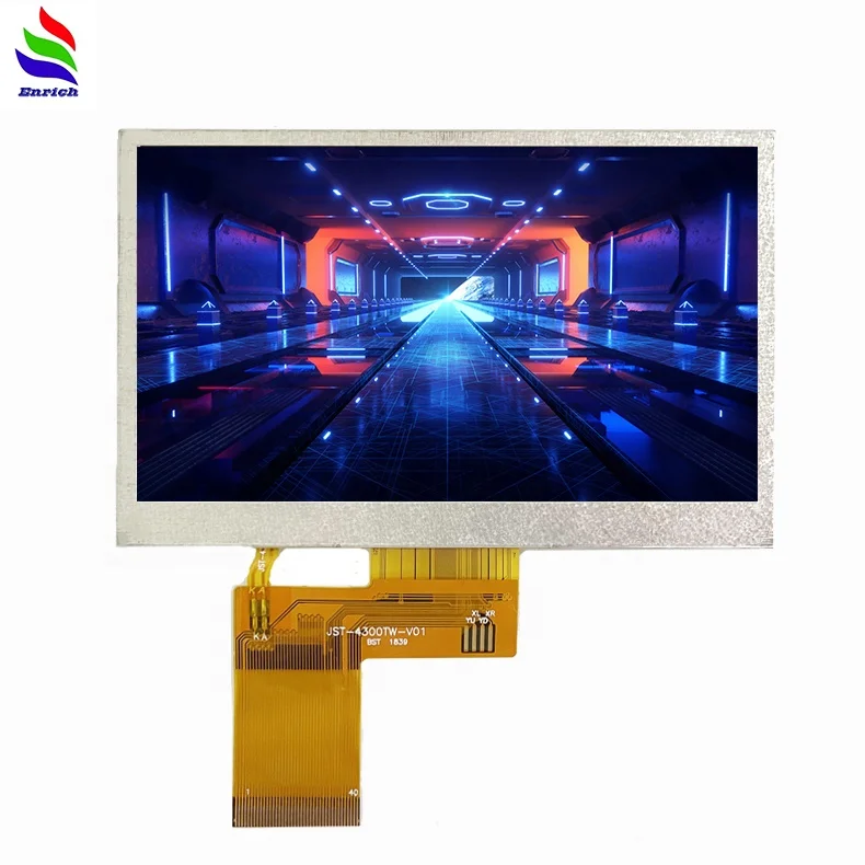 Shenzhen Enrich 4.3 inch 480x272 Resolution TFT Display LCD Module