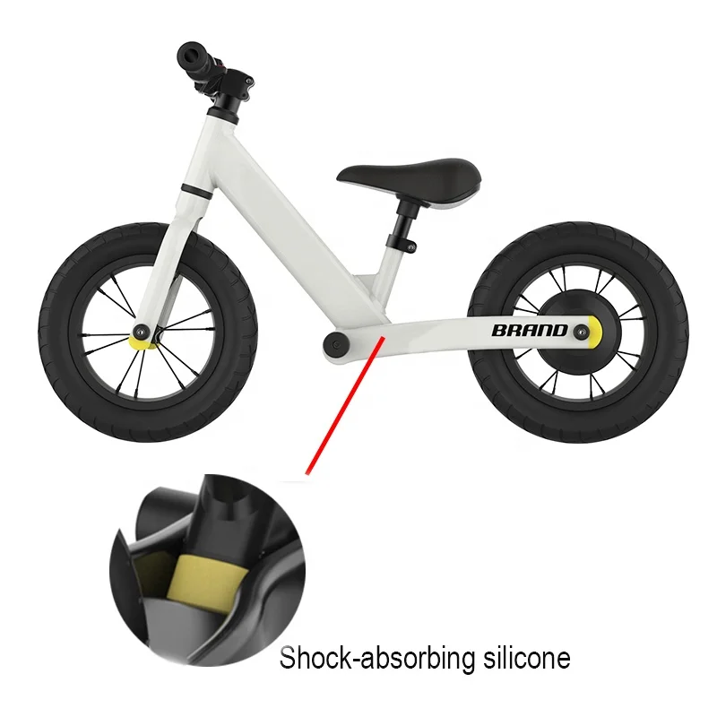 2024 High Quality 120 W 12 Inch Aluminum Alloy Balance Bike Kids Electric Scooter