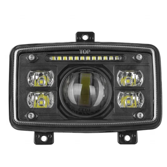 3x5 inch led headlight 62w high low beam DRL combination tractor headlight for Valtra