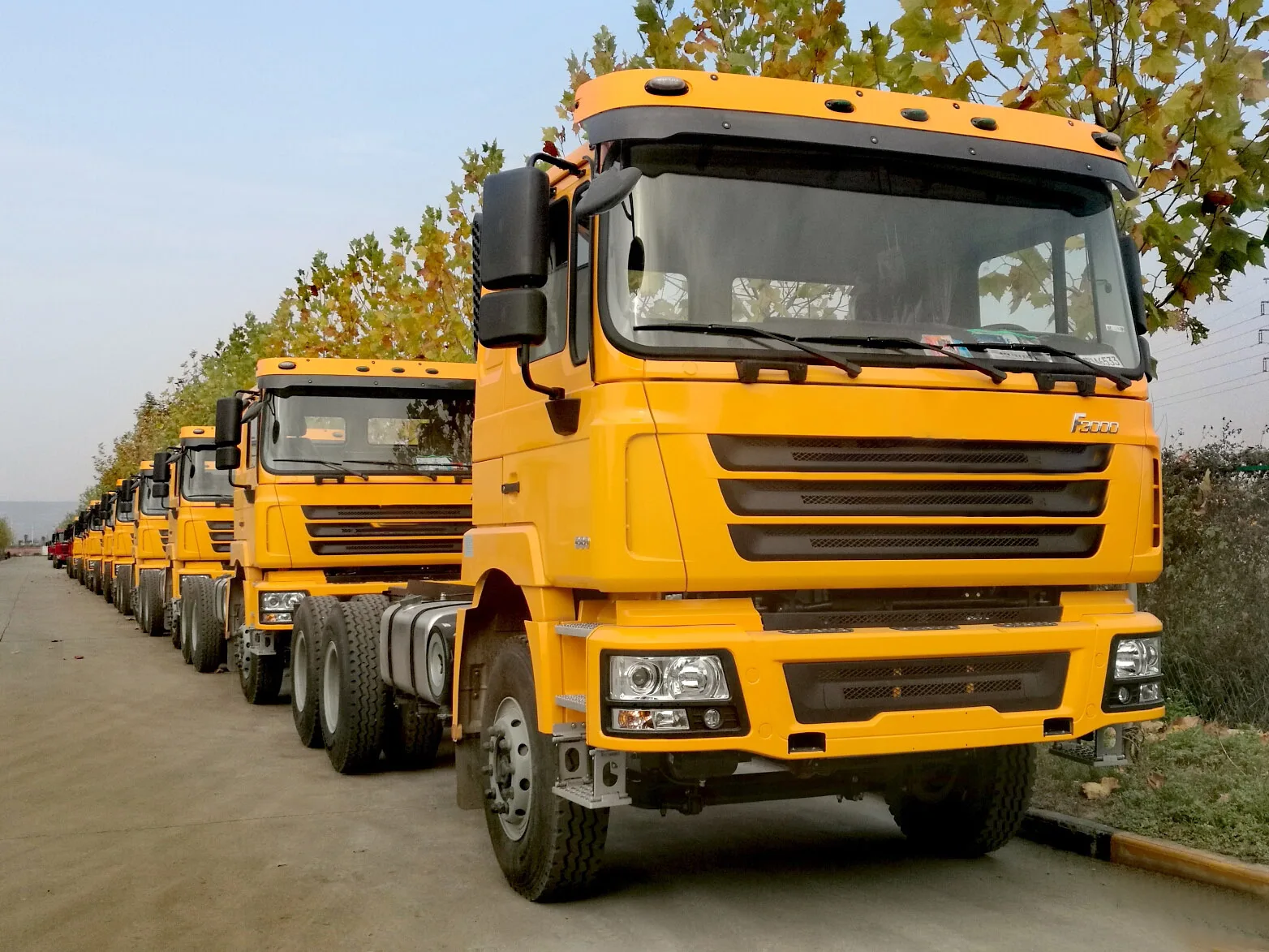 Головка дизельного прицепа Shacman 6X4 336Hp 371Hp 420Hp