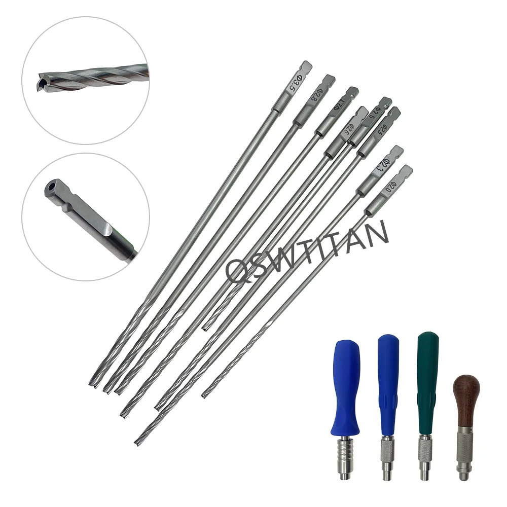 1pcs Stainless Steel AO Cannulated Drill Bits Hollow Drill Bits Autoclavable Orthopedic Instrument