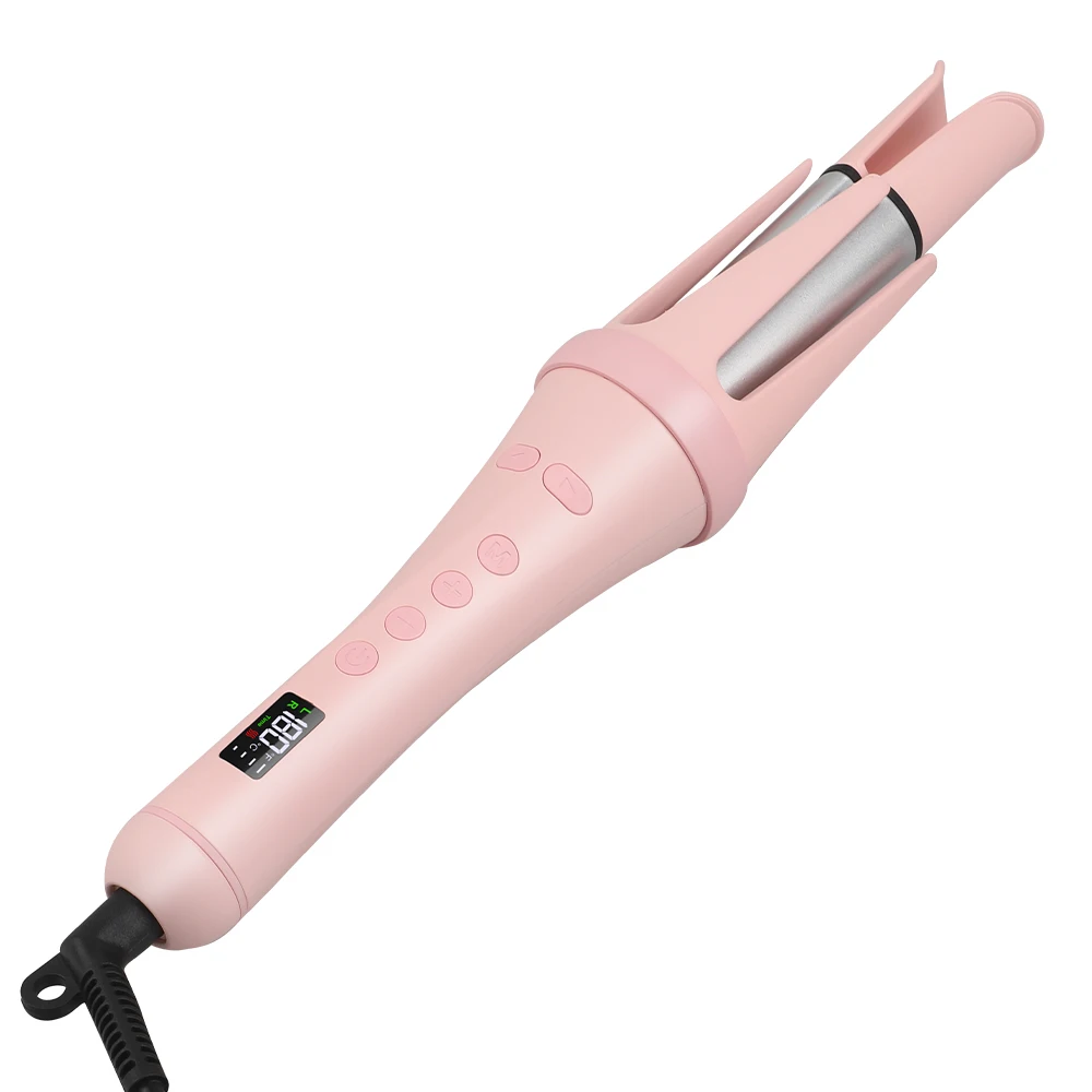 Professional Ceramic Electric Curler Machine Custom Wand Rotating Automatic Hair Curler Curling Iron
