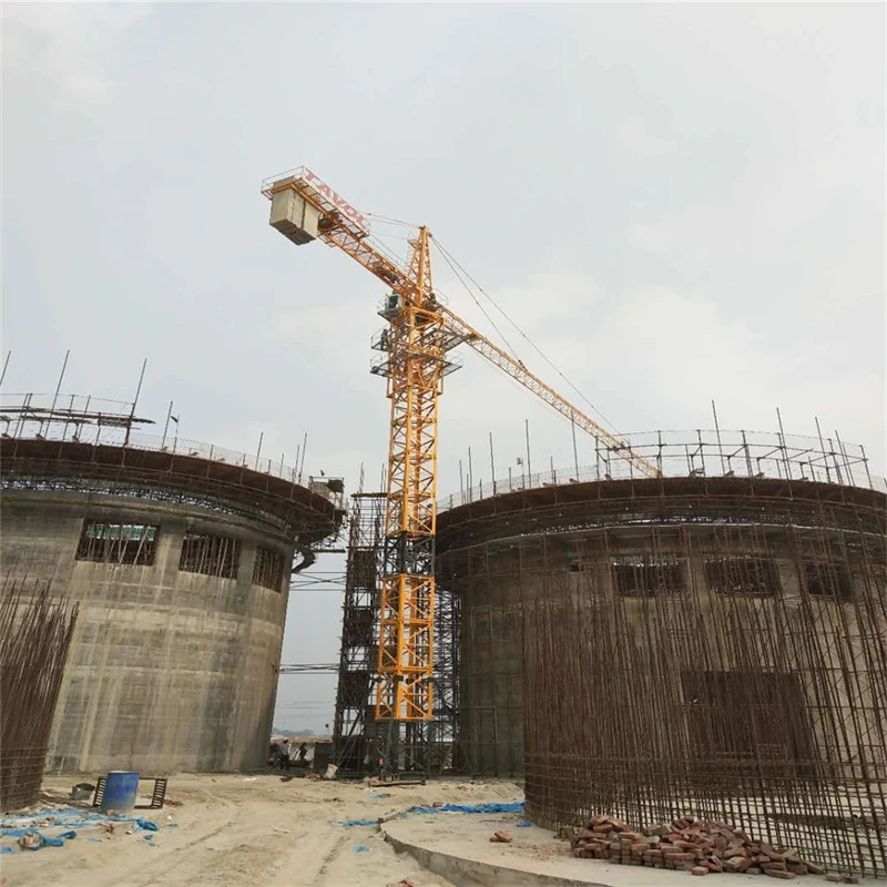 China second-hand tower crane 5610-6 tower crane tower type