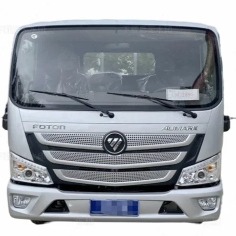 Used Foton Omac S1 Series 156 horsepower 4.17 meter single row fender light truck (silver)