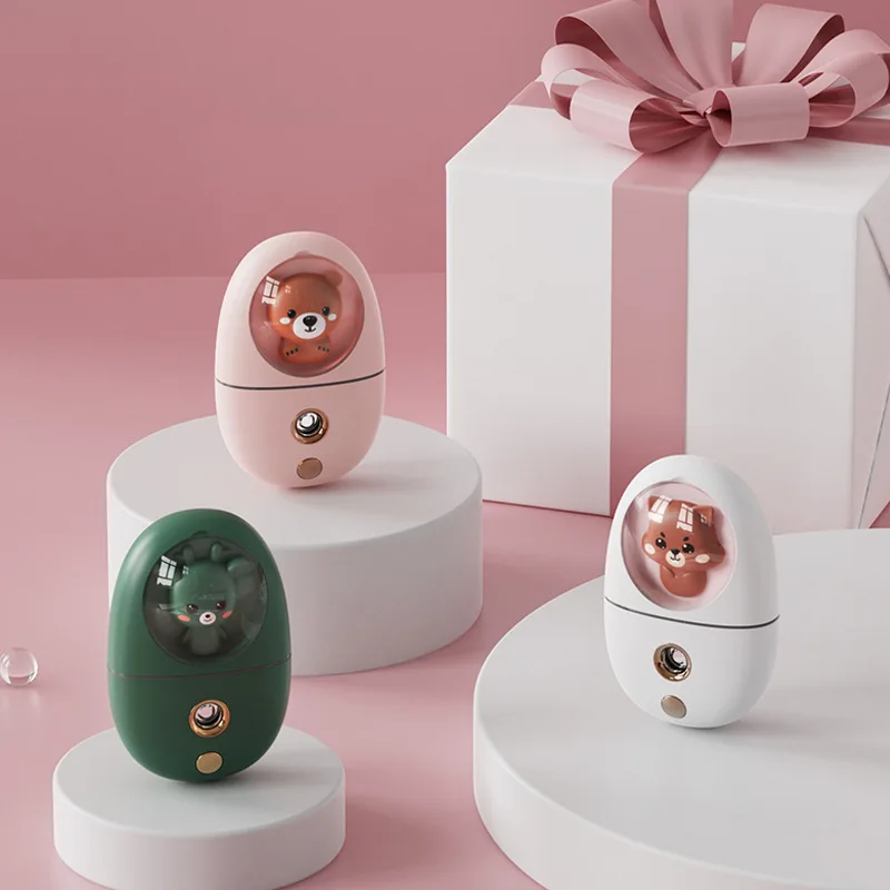 Симпатичный увлажнитель ароматерапия для дома диффузор увлажнитель эфирного масла миниатюрный персональный будильник