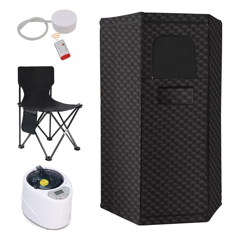 Portable Steam Home Sauna for Spa Full Body Slimming Detox Sauna Tent 3L Steam Wet Sauna Room
