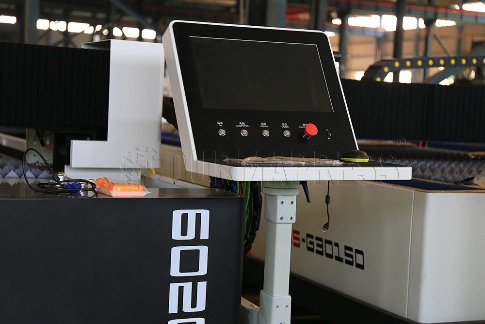 Powerful application function  6kw 6020 table rapid precision metal fiber laser cutting machine