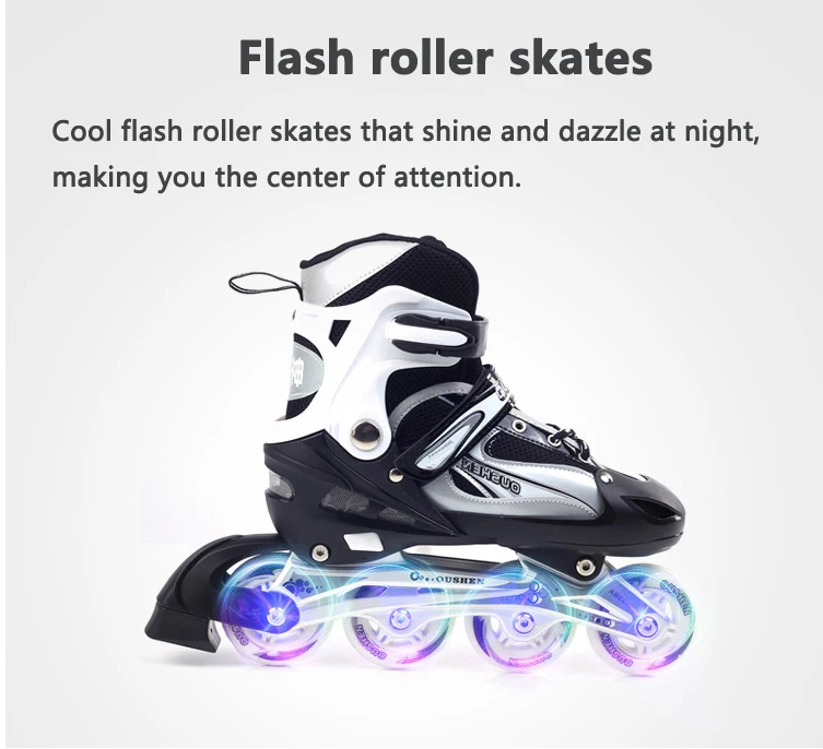 Low Price High Quality Classical Indoor Flooring Inline Roller Skate Shoes