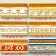 Banruo French Style Luxury Golden Foliage Polystyrene Molding Ceiling Wall Decoration