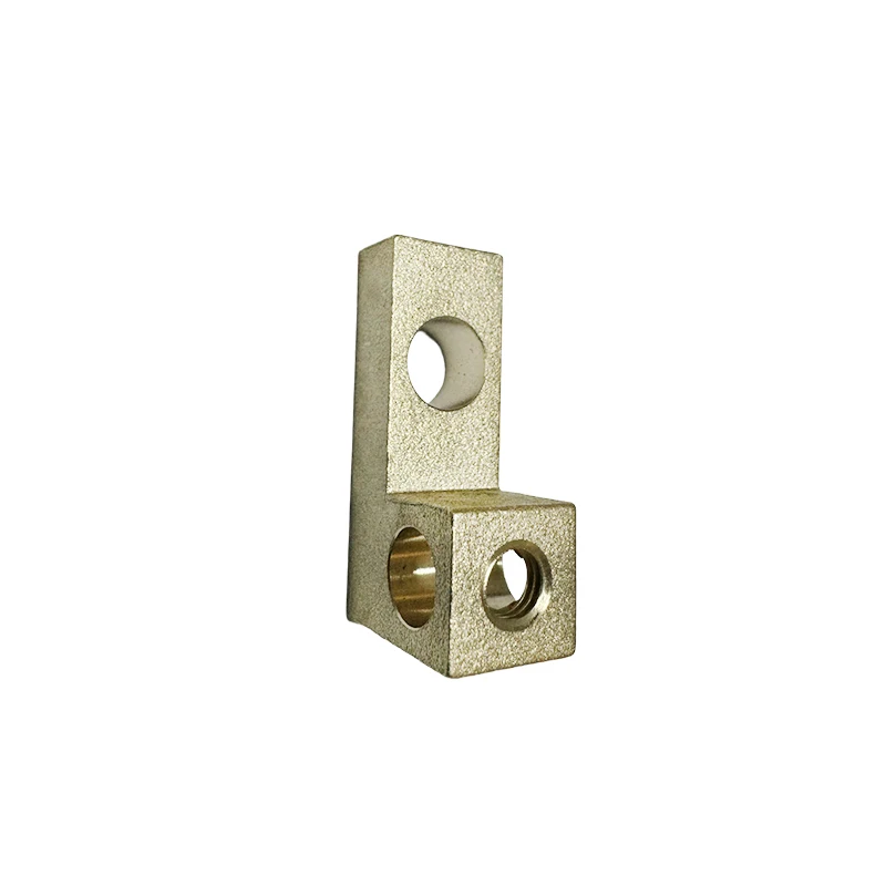 Custom switch socket block connector brass screw brass terminal block for PCB welding
