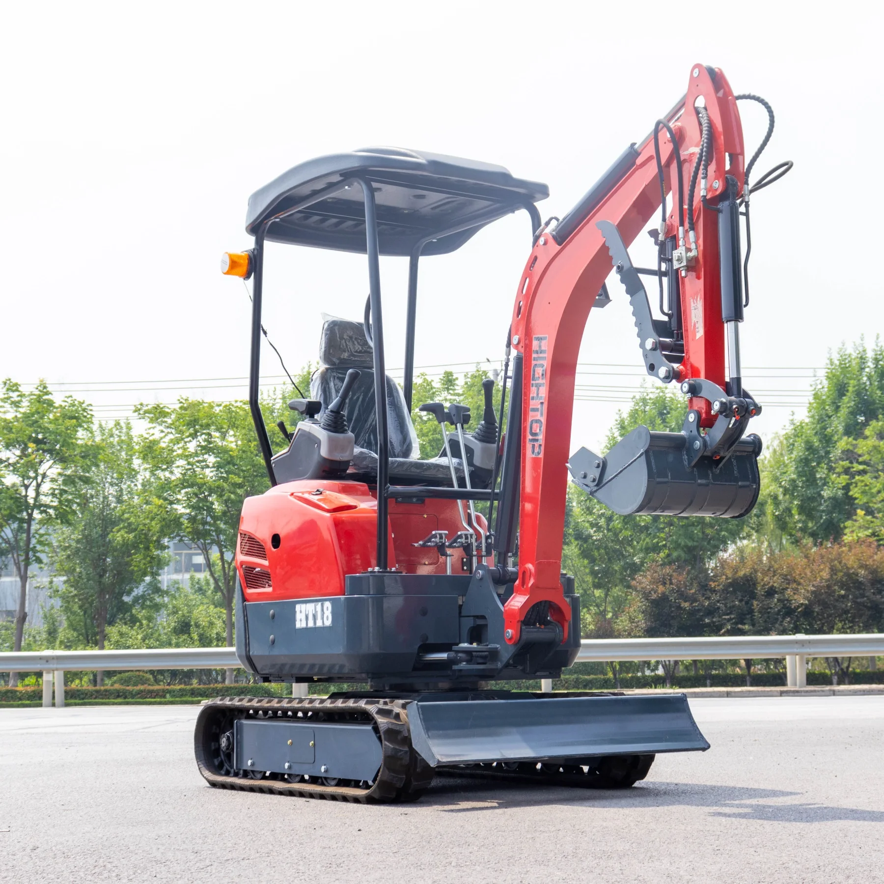Mini engineering small excavator small excavator trencher bagger sales price crawler high-quality excavator