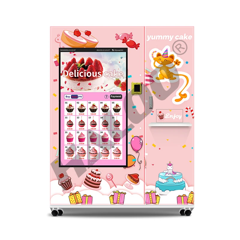 Мини-торты Bento, торговый автомат Bts Bento, торговый автомат с 8 полками