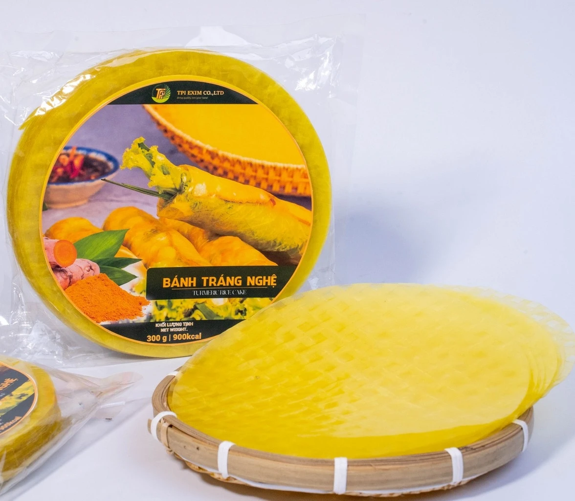 Top Sales Rice Paper Sheets Top Grade Fresh Flavors Special Food In Vietnam Rice Paper Custom Packaging From Vietnam Factory